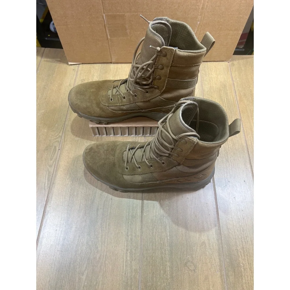 RedHead Mens Tactical Duty Boots Tan Suede Sku 2265375 Coyote Brown 11.5W